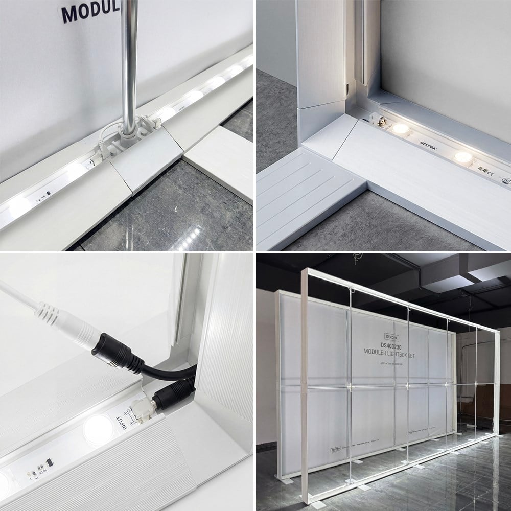100×230 cm Modüler Lightbox – Kongre ve Fuar Standı