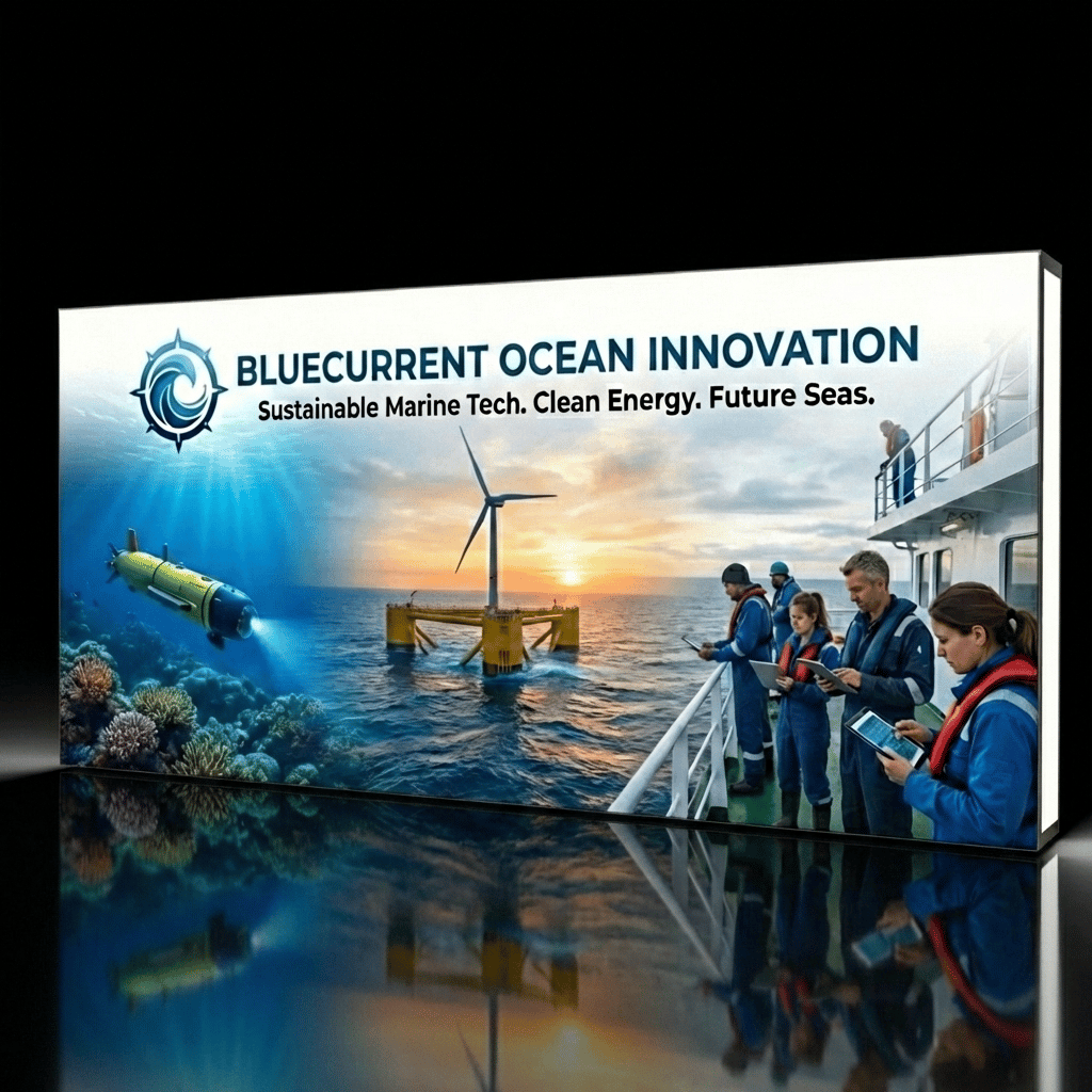 T3 Modüler Lightbox 1000×300 cm - Perspektif Görünüm