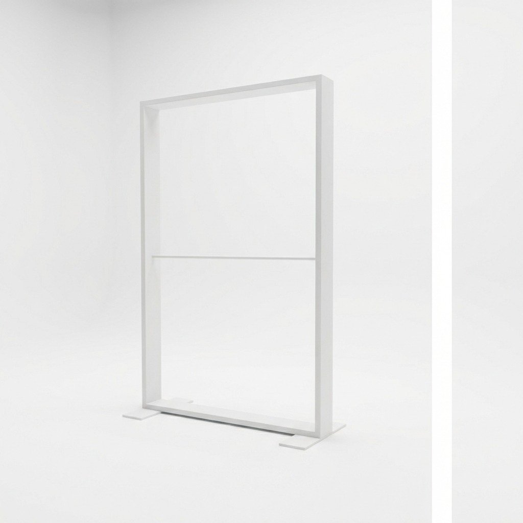 Ayaklı Lightbox 100×150 cm - Yakın Plan Detay