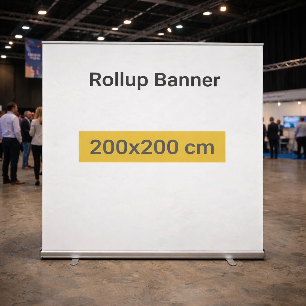 200×200 cm Rollup Banner