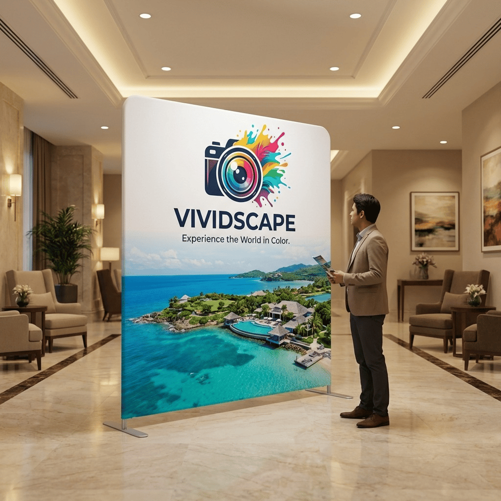 200×230 cm Kumaş Backdrop – Etkinlik ve Fuar Standı