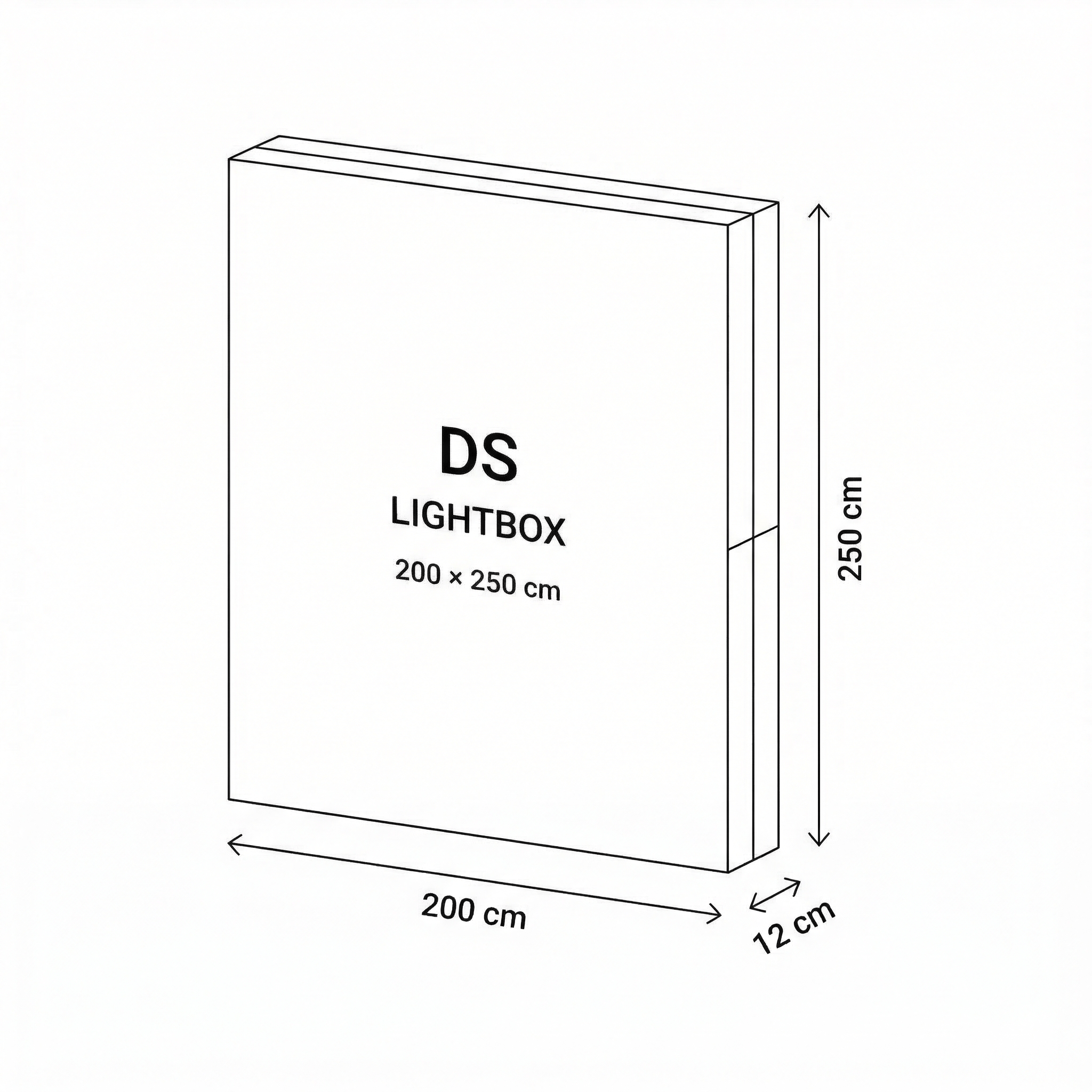 200×250 cm DS Backdrop stand