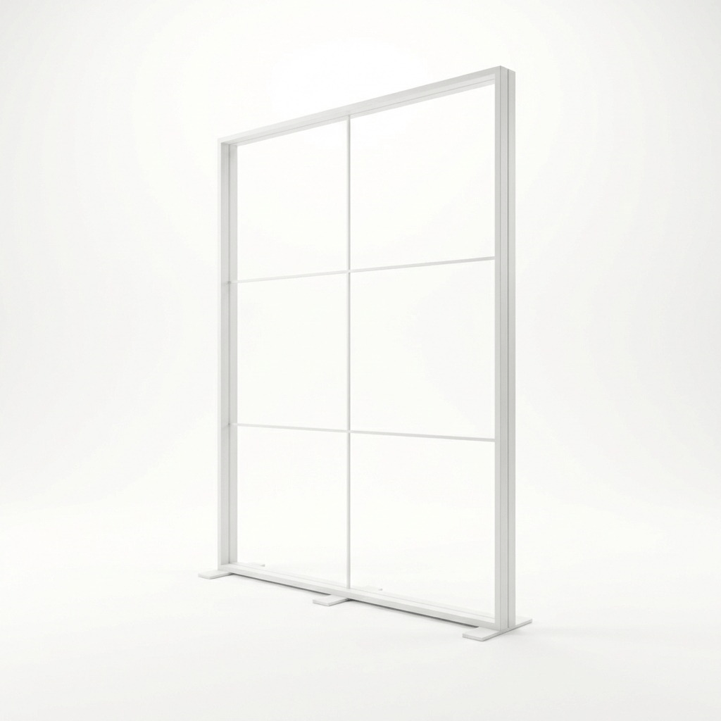 Modüler Lightbox Kongre ve Fuar Standı 200×250 cm - Fuar Alanında Kurulum Örneği