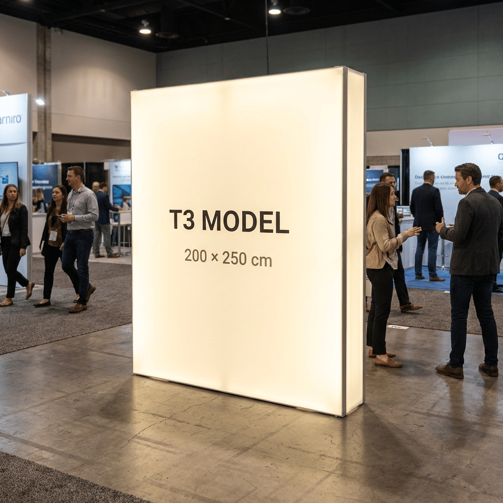 T3 Modüler Lightbox 200×250 cm - Yakın Plan Detay