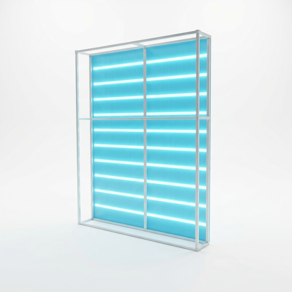 T3 Modüler Lightbox 200×250 cm - Modüler Panel Bağlantı Sistemi | hazır fuar standı