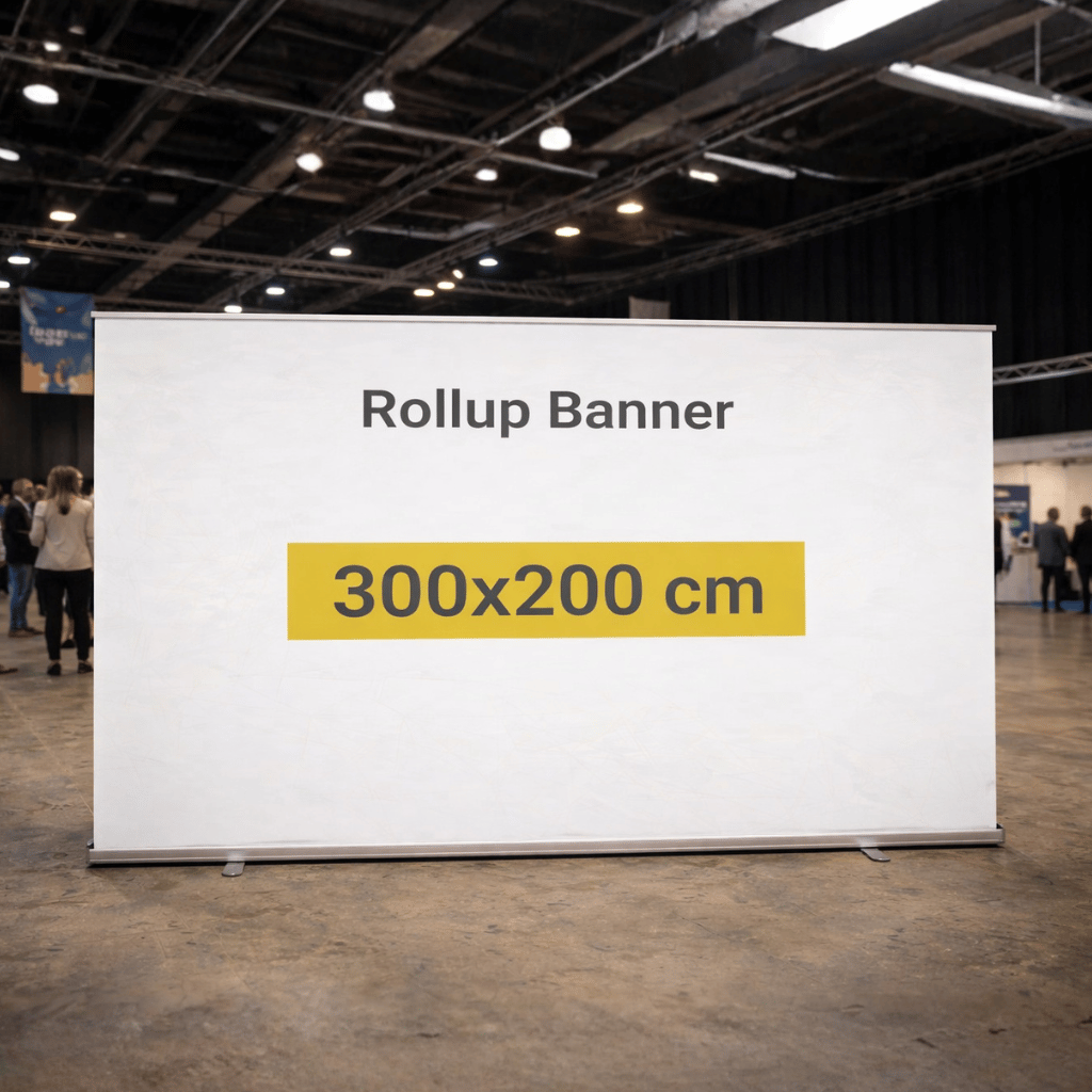 300×200 cm Rollup Banner