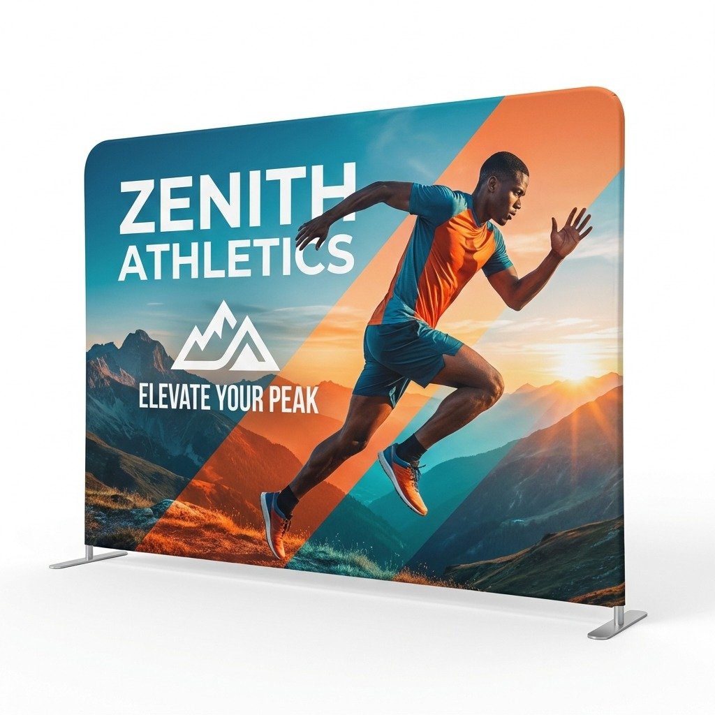 300×230 cm Kumaş Backdrop – Etkinlik ve Fuar Standı