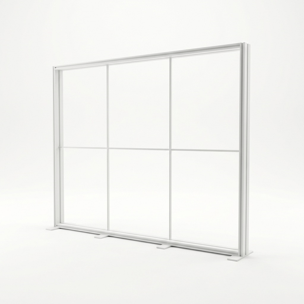 Modüler Lightbox Kongre ve Fuar Standı 300×230 cm - Yakın Plan Detay