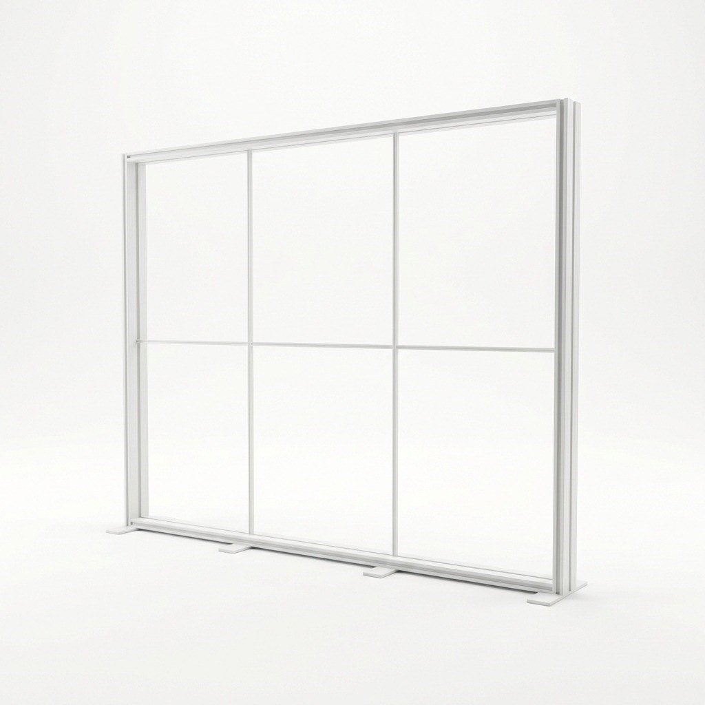 Modüler Lightbox Kongre ve Fuar Standı 300×230 cm - Yakın Plan Detay