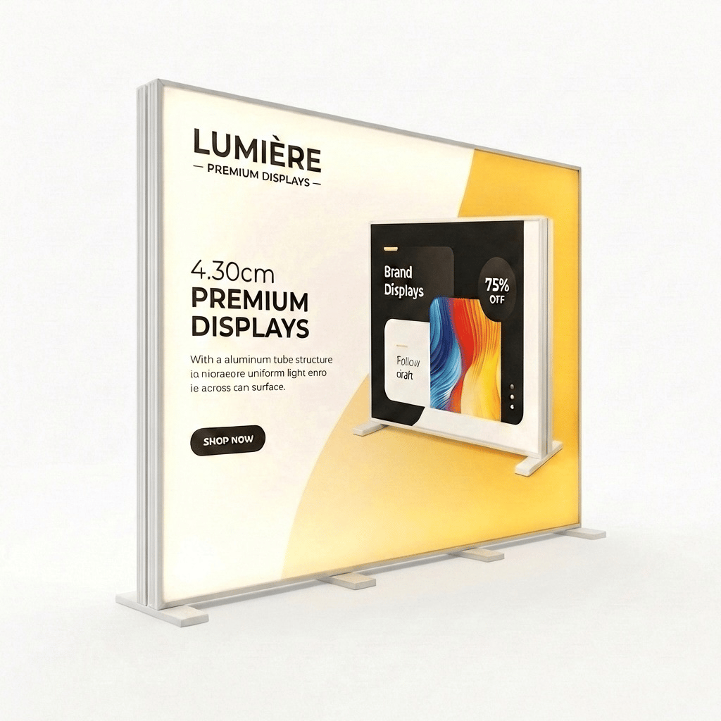 300×230 cm Modüler Lightbox – Kongre ve Fuar Standı