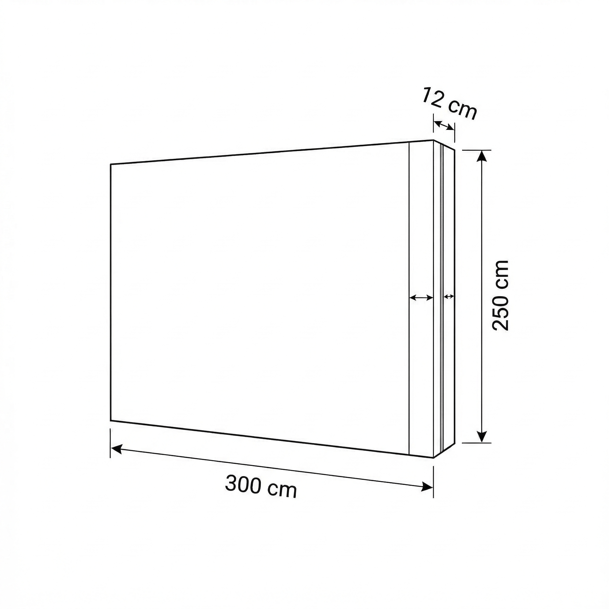 300×250 cm DS Backdrop stand