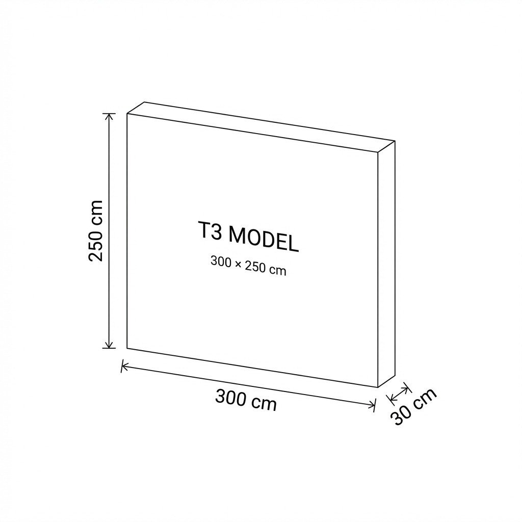 300×250 cm T3 Backdrop stand