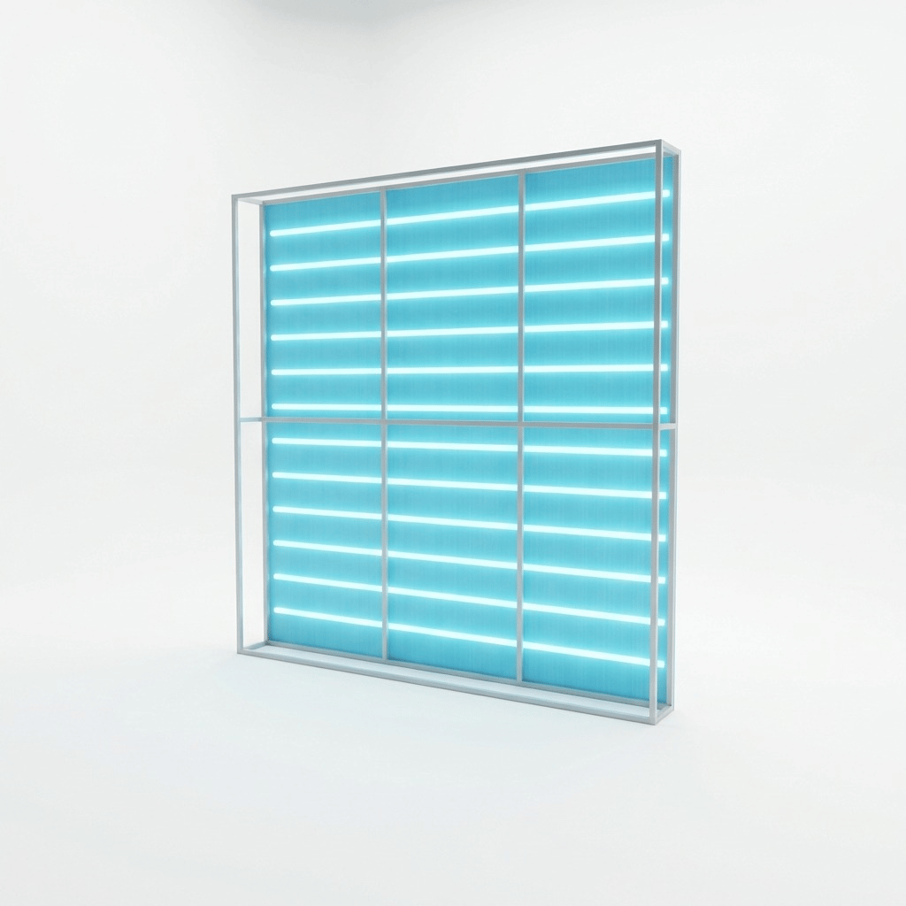 T3 Modüler Lightbox 300×300 cm - LED Aydınlatma Detayı