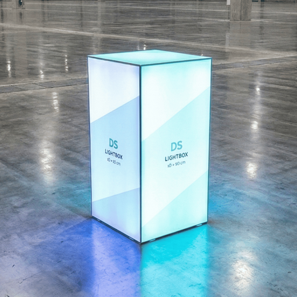 40×40×80 CM KÜP LIGHTBOX MİNİ KULE