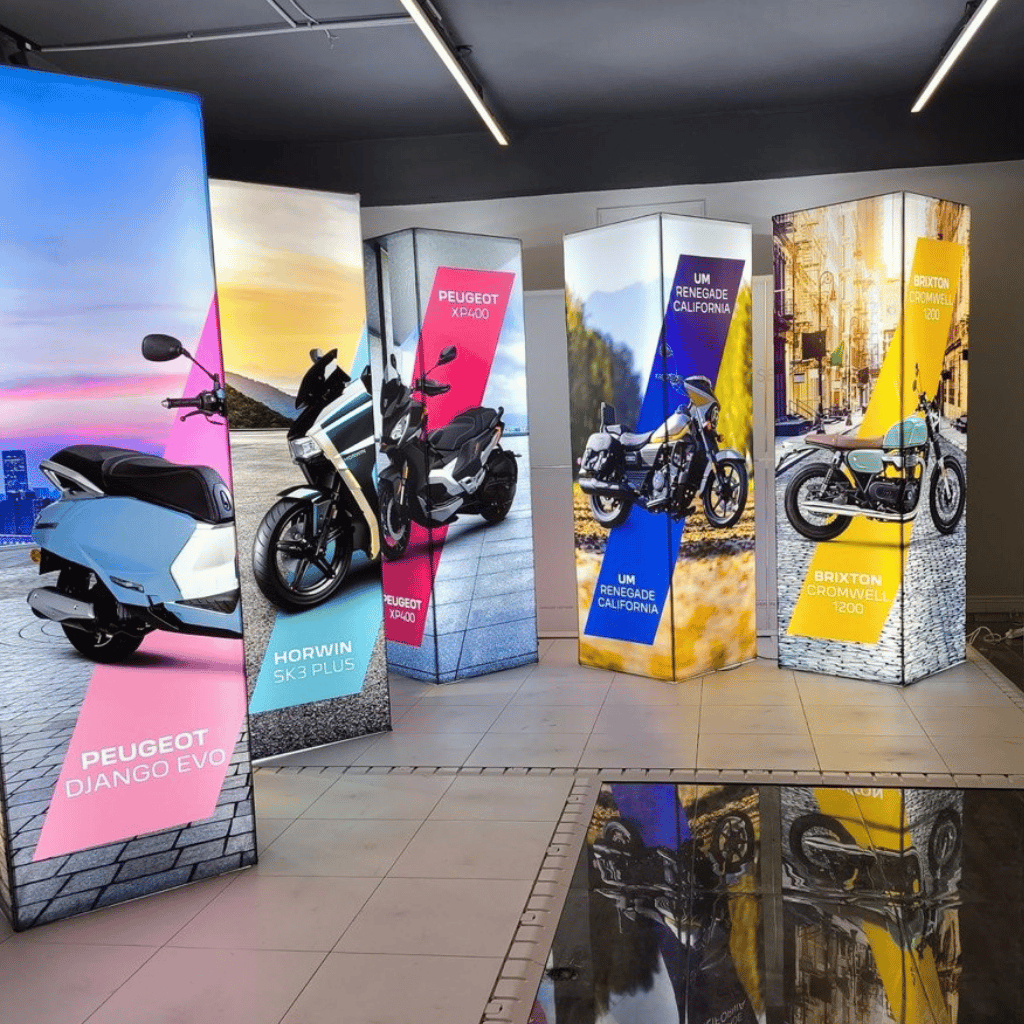 40×40×80 CM KÜP LIGHTBOX MİNİ KULE