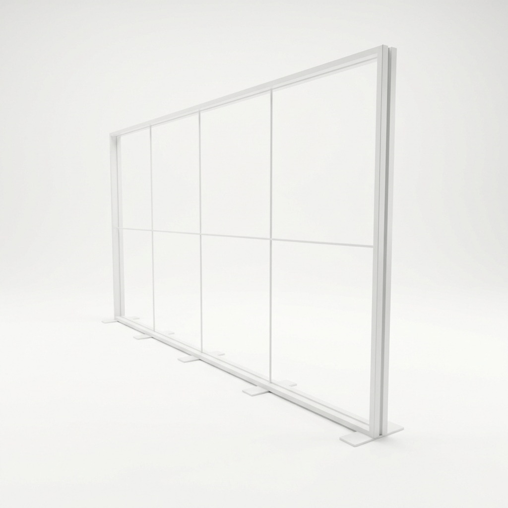 Modüler Lightbox Kongre ve Fuar Standı 400×200 cm - Yakın Plan Detay