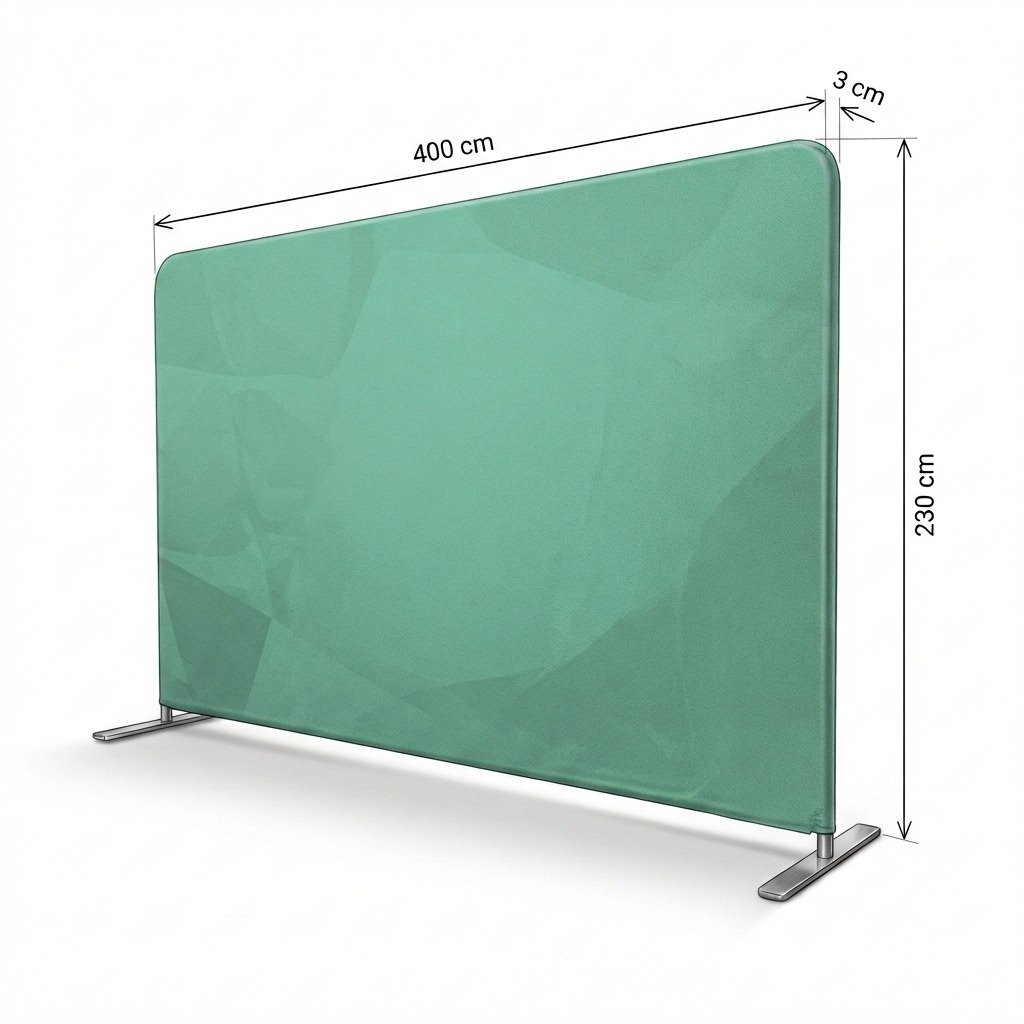 400×230 cm Kumaş Backdrop – Etkinlik ve Fuar Standı