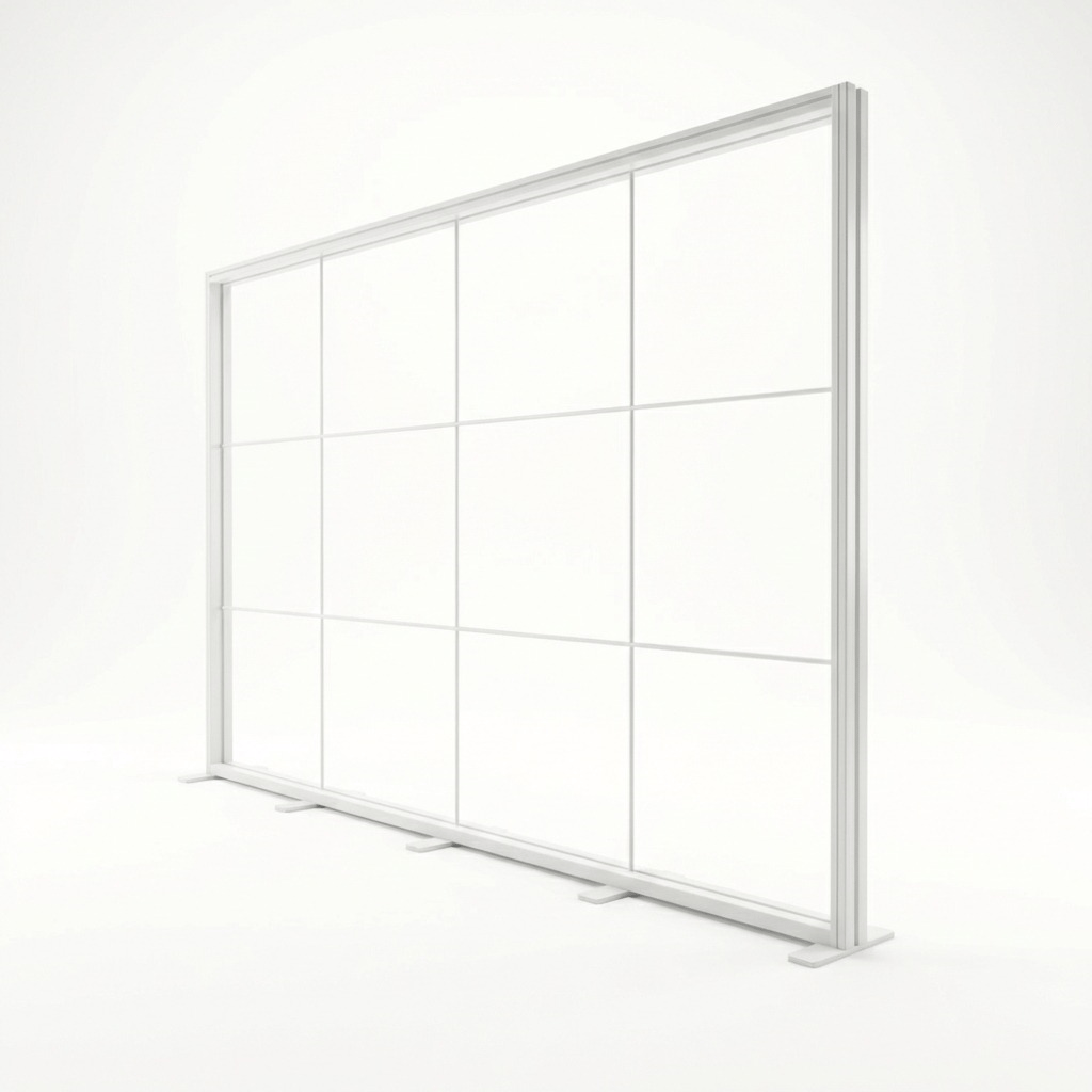 Modüler Lightbox Kongre ve Fuar Standı 400×250 cm - Taşıma Çantası ile Birlikte