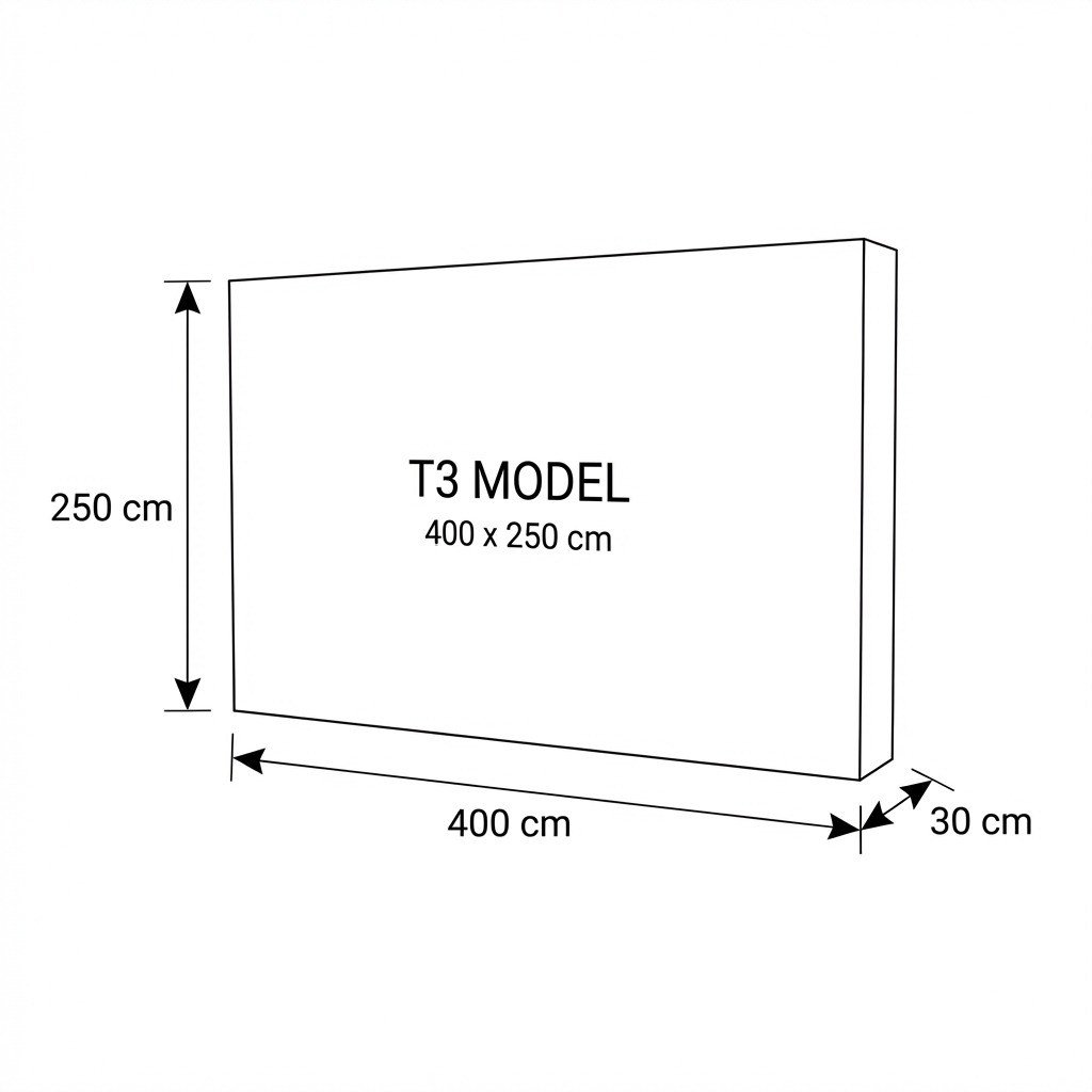 400×250 cm T3 Backdrop stand