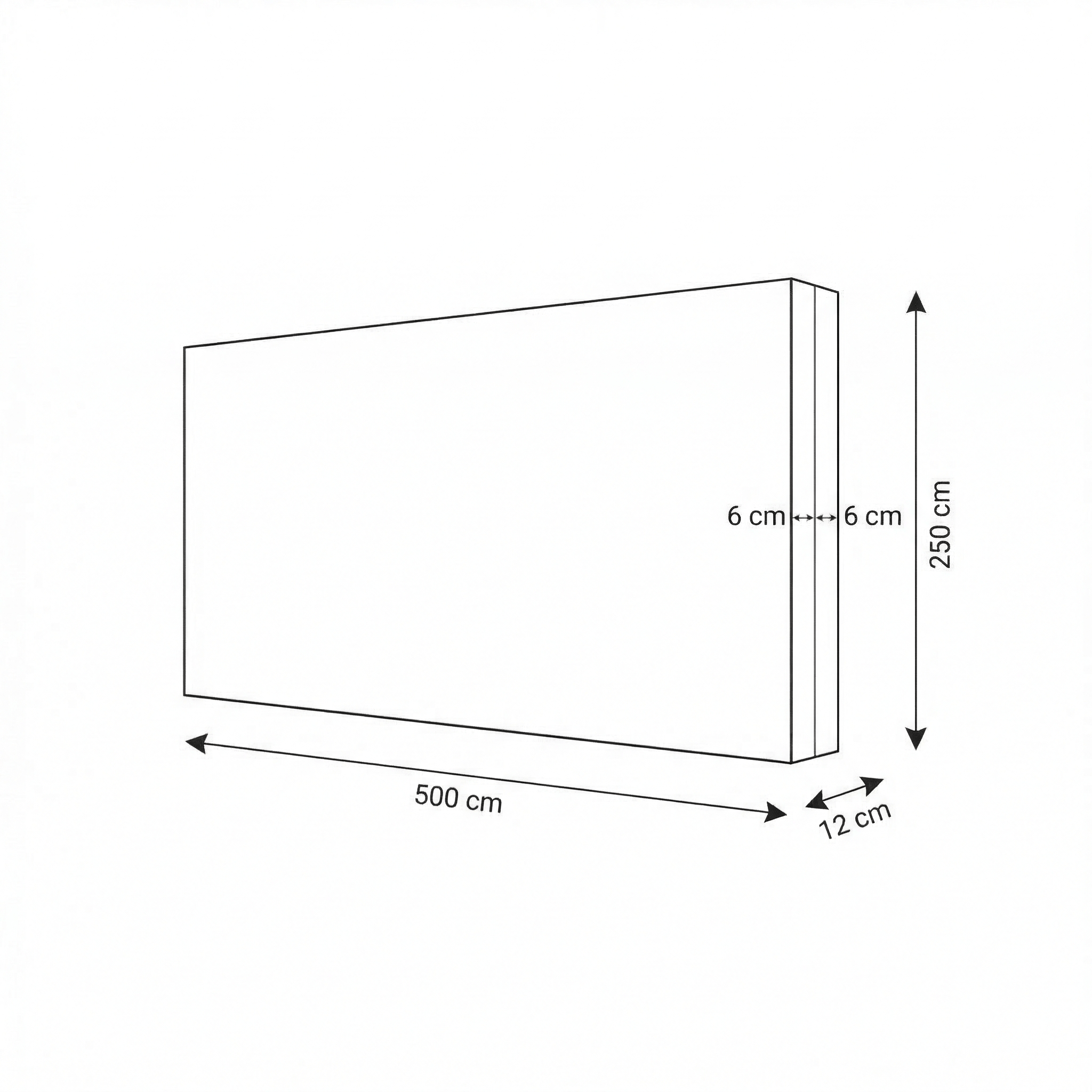500×250 cm DS Backdrop stand