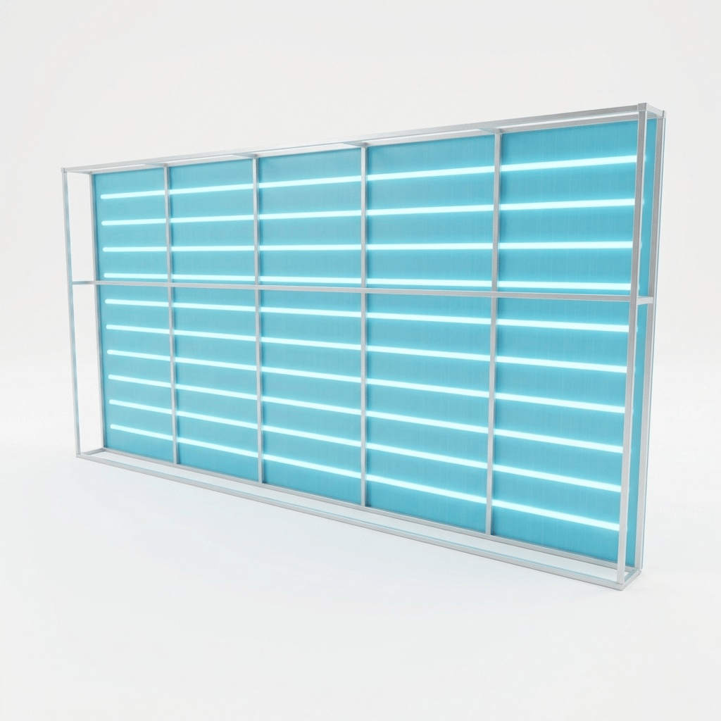 T3 Modüler Lightbox 500×250 cm - Kurulum Sonrası Görünüm | portatif stand çözümü