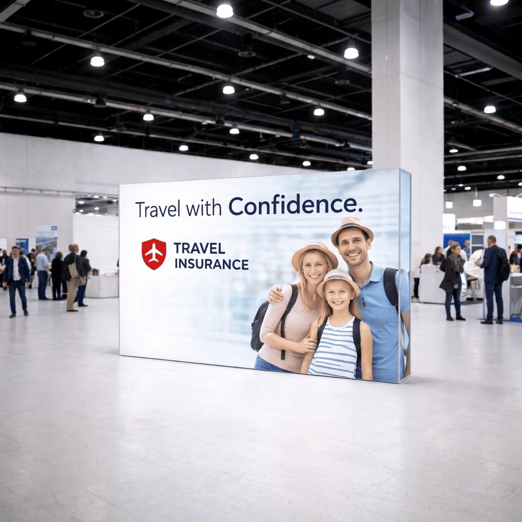 T3 Modüler Lightbox 500×300 cm - Kurulum Sonrası Görünüm | portatif stand çözümü