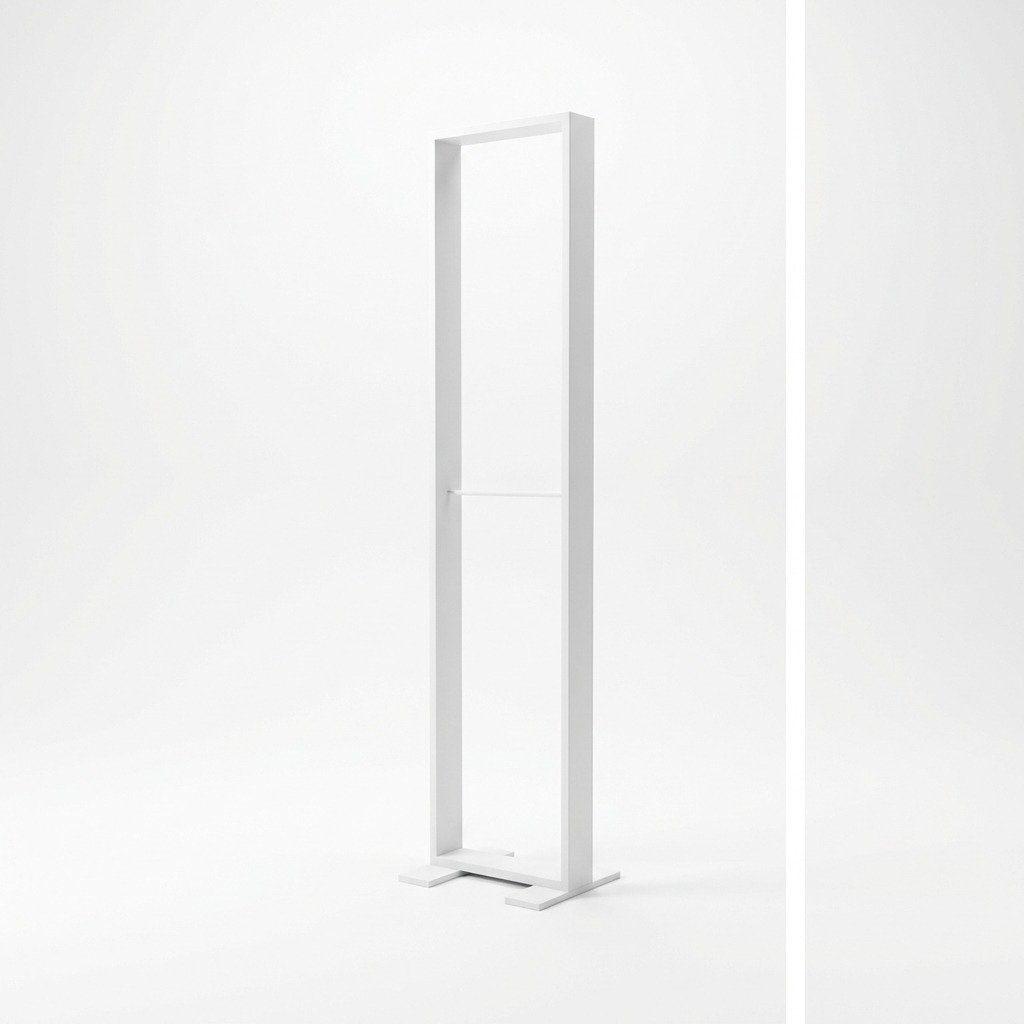 Ayaklı Lightbox 50×200 cm - Yakın Plan Detay