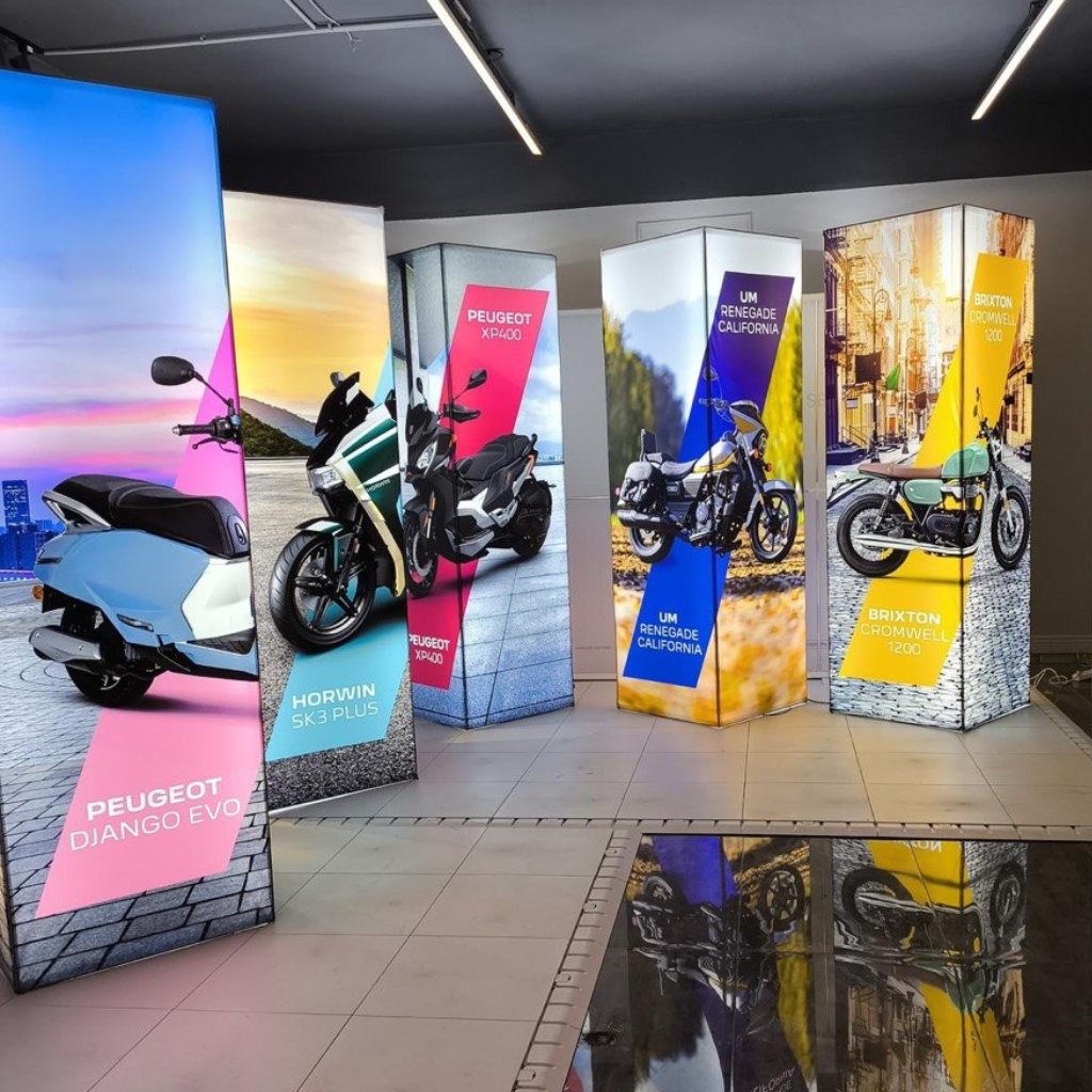 60×60×120 CM KÜP LIGHTBOX GENİŞ KULE