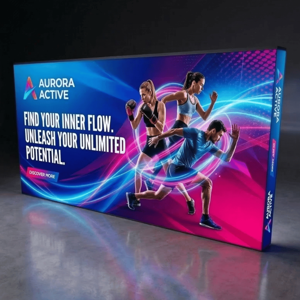 600×250 cm T3 Modüler Lightbox