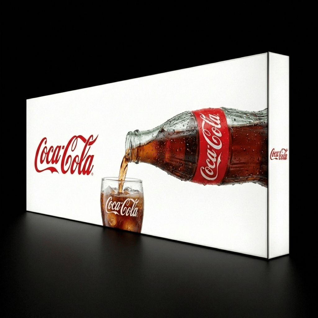 T3 Modüler Lightbox 800×250 cm - Perspektif Görünüm