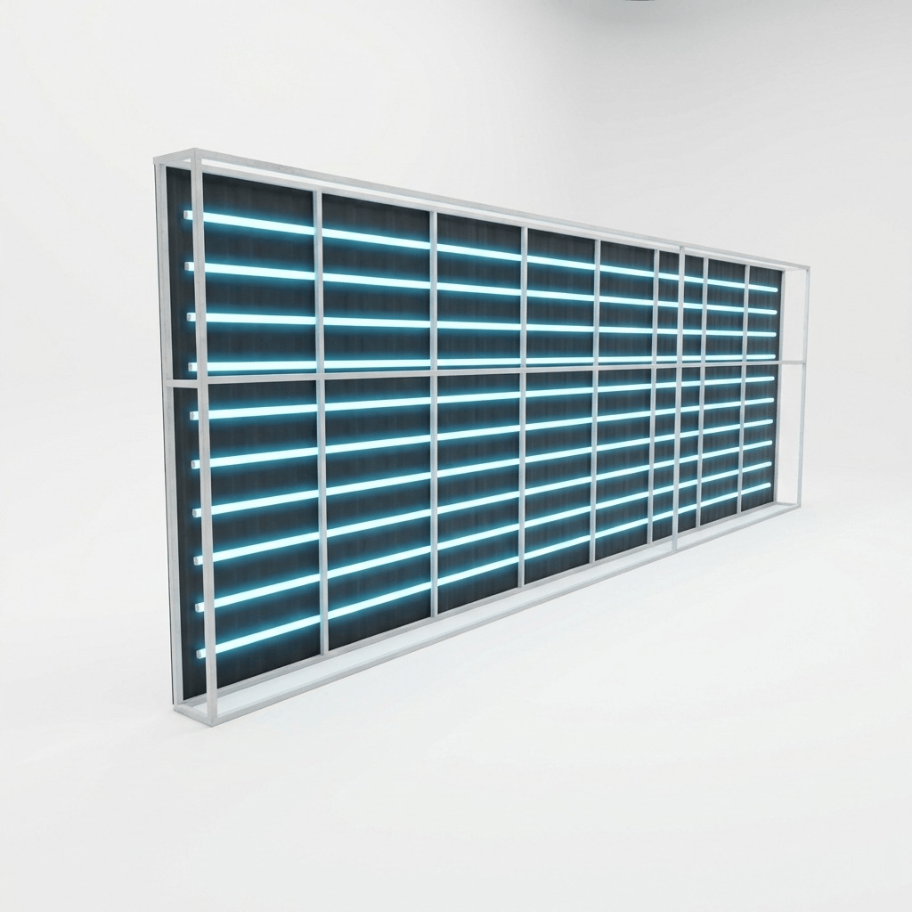 T3 Modüler Lightbox 800×250 cm - LED Aydınlatma Detayı
