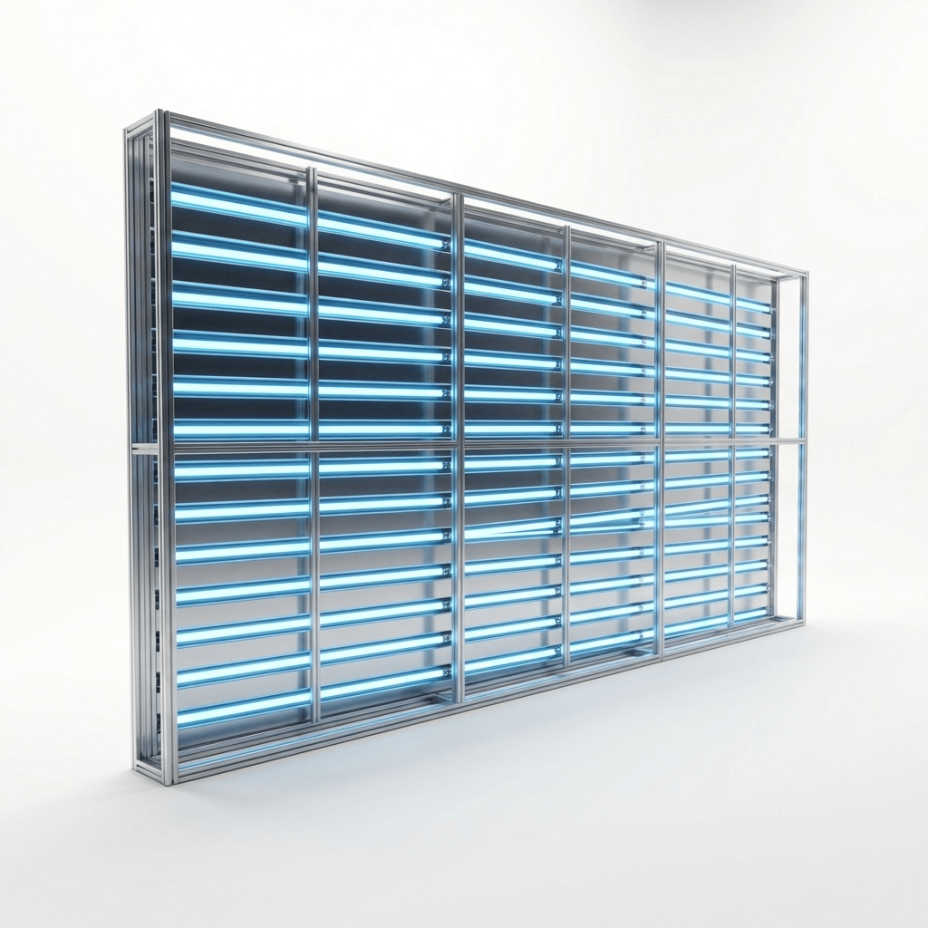 T3 Modüler Lightbox 800×300 cm - LED Aydınlatma Detayı