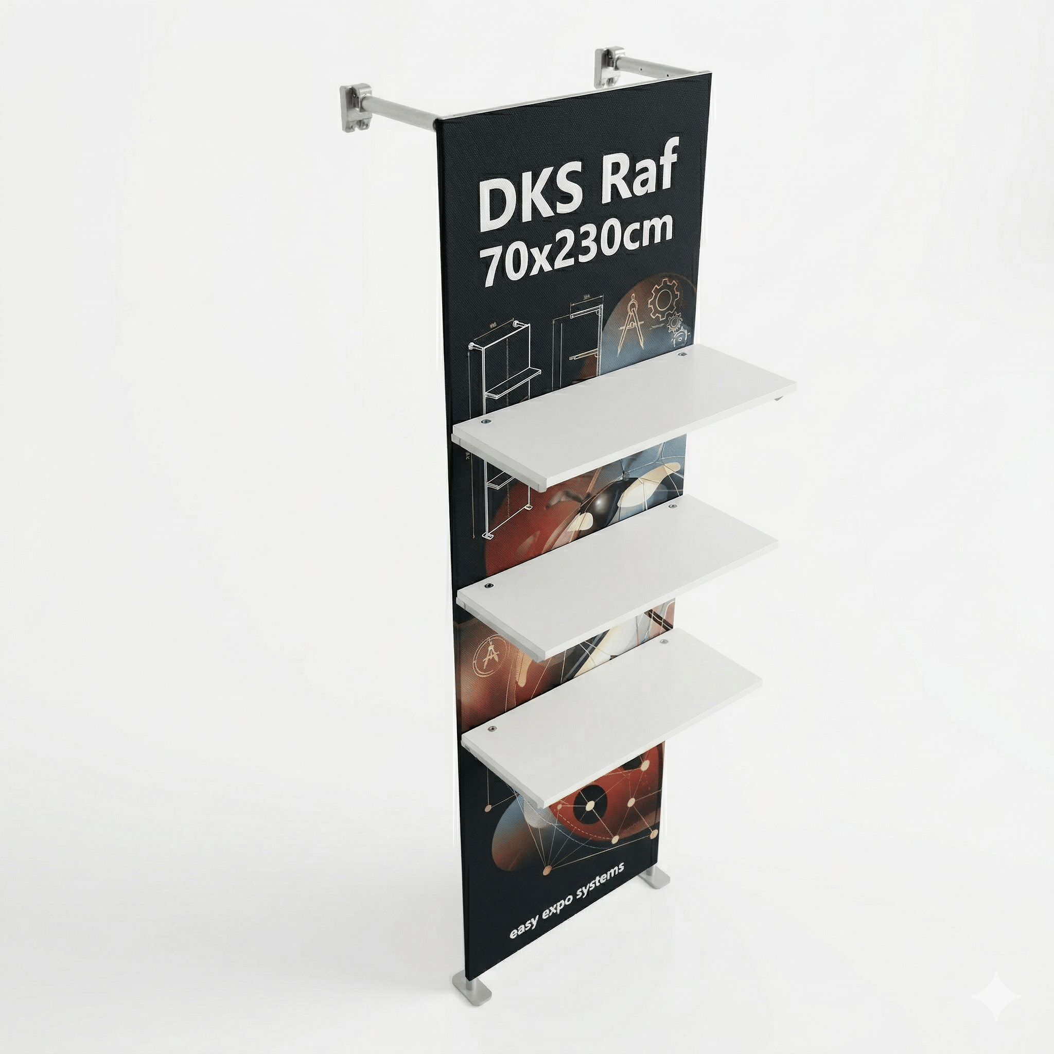 DKS 4x2 (8m2) Modüler Fuar Standı 