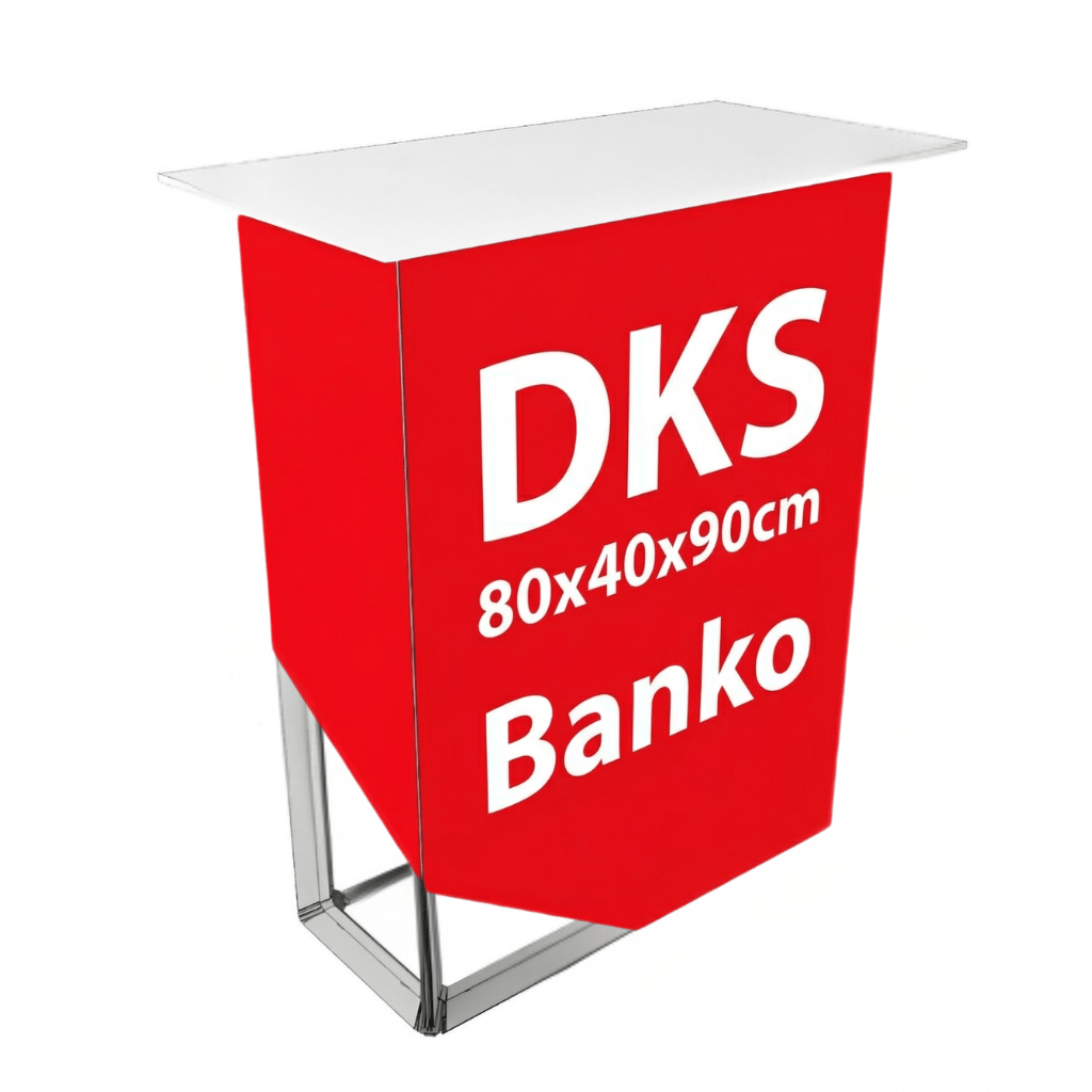 DKS Cube Desk – Modüler Fuar ve Etkinlik Bankosu