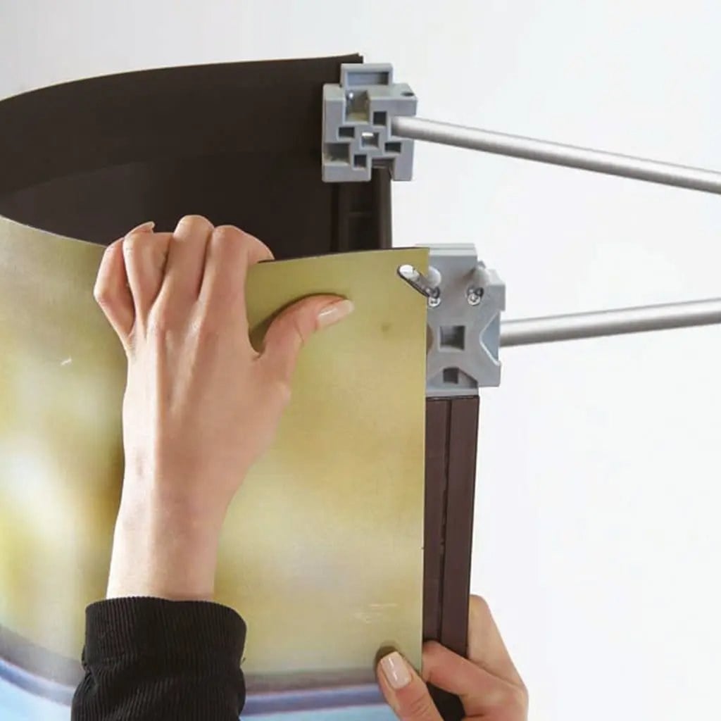 Premium Örümcek Stand 3x2 Oval | Taşınabilir Fuar Standı