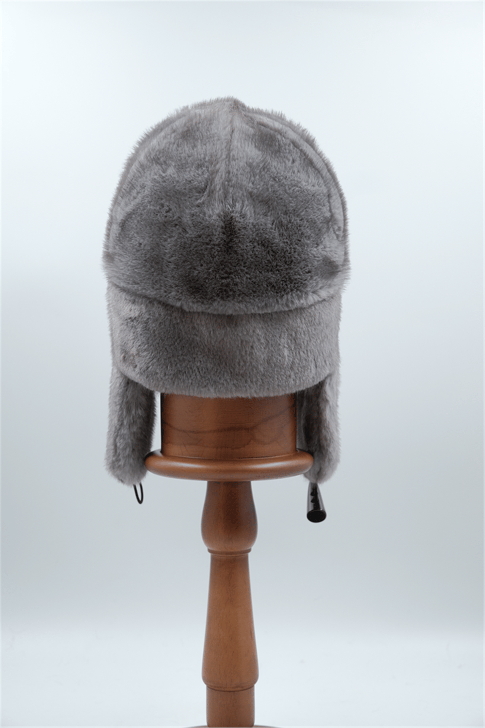 CMFW25-37 LÜKS KÜRKLÜ PİLOT ŞAPKA GRİ