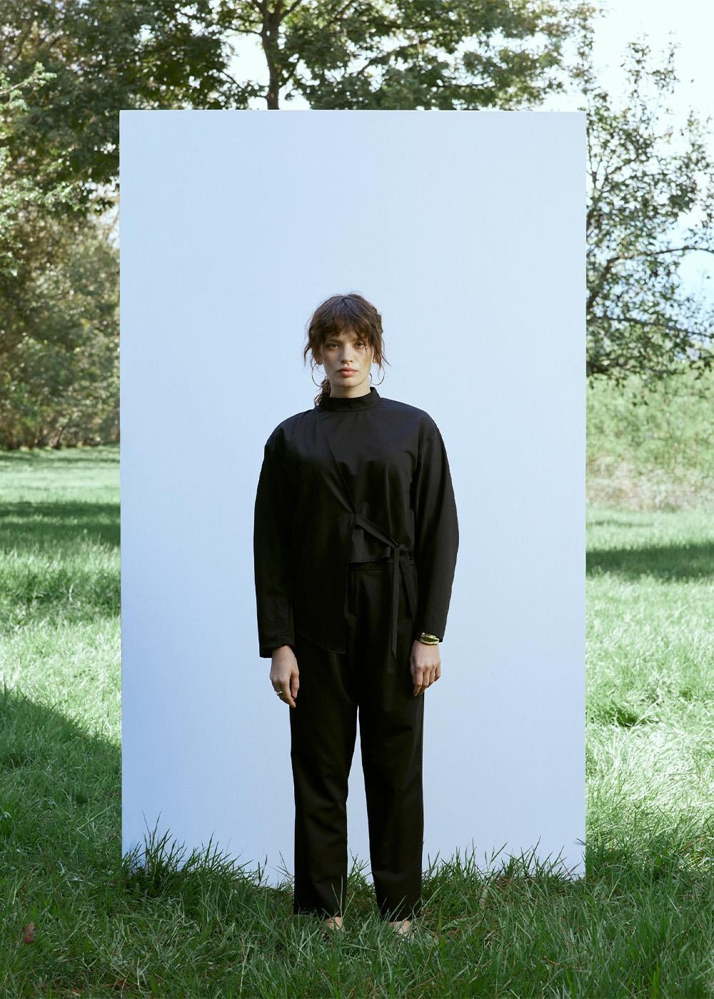 Allerli Bluz | Siyah