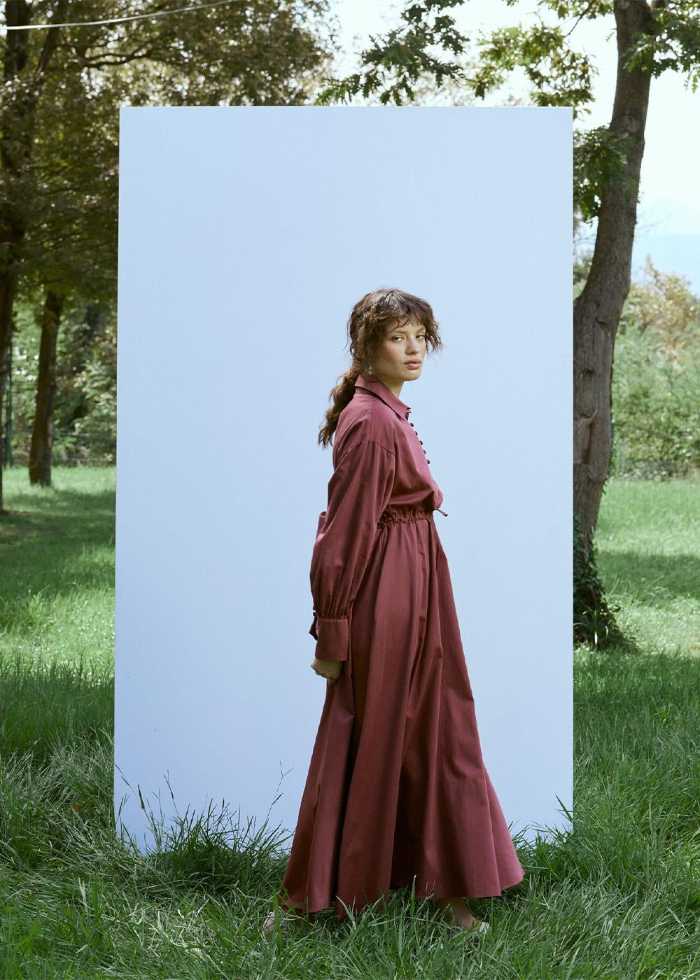 Bağcıklı Elbise | Gülkurusu