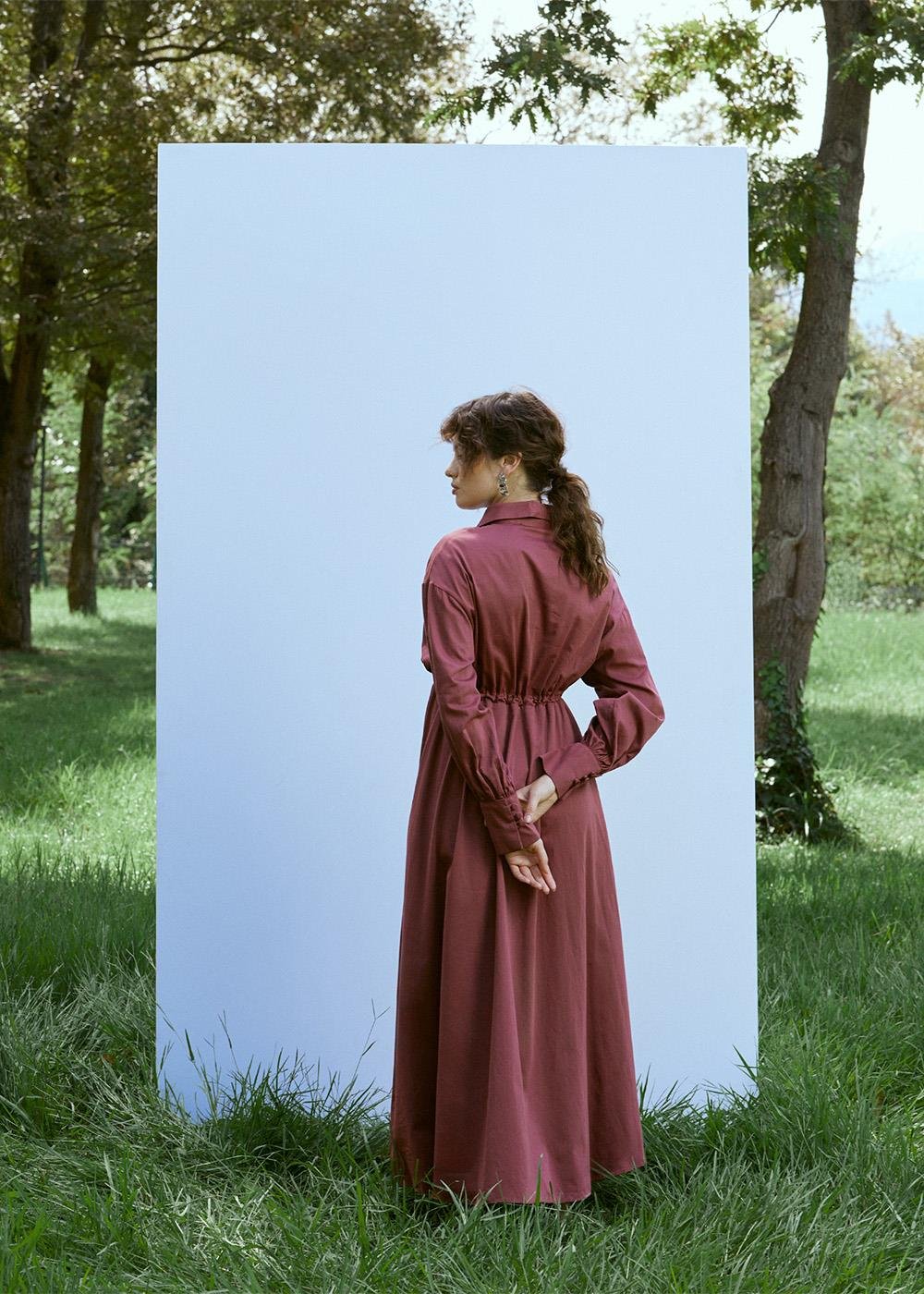 Bağcıklı Elbise | Gülkurusu