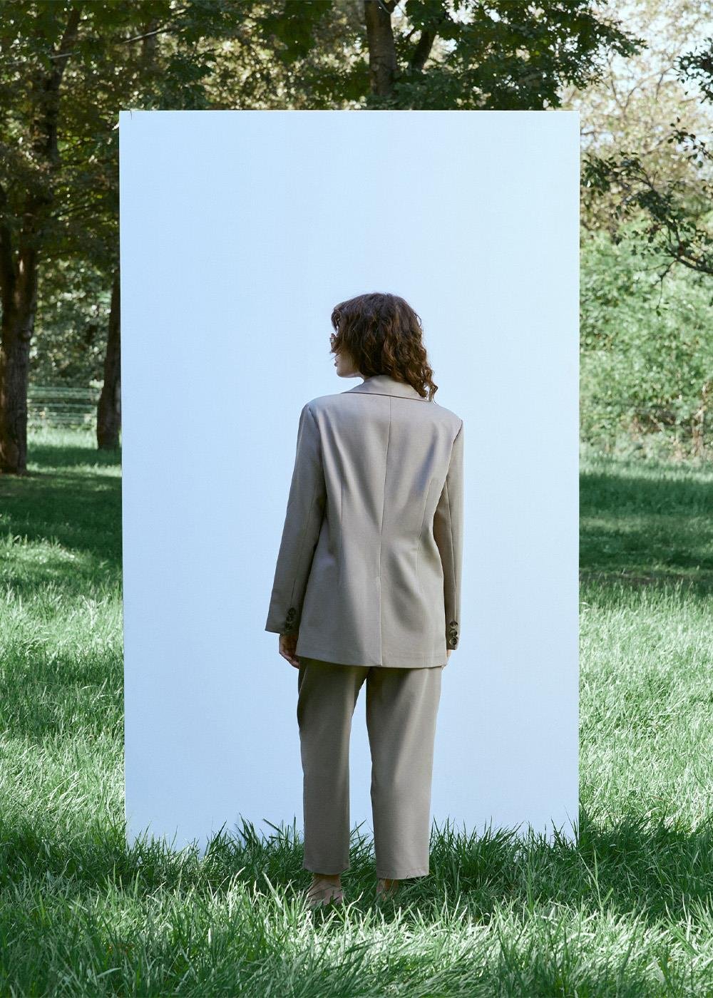 Blazer Ceket | Vizon