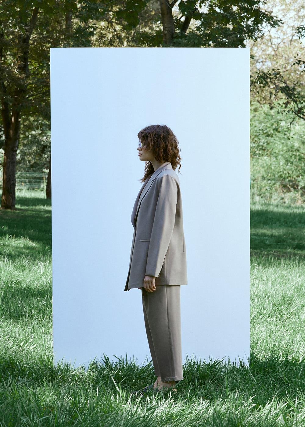 Blazer Ceket | Vizon