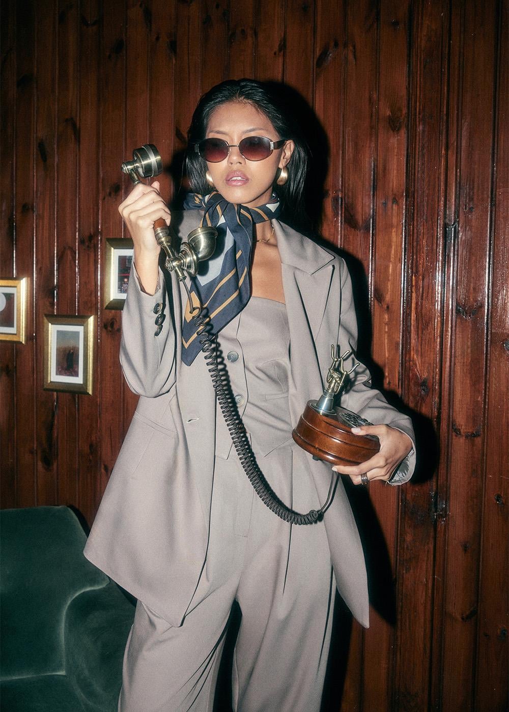 Blazer Ceket | Vizon