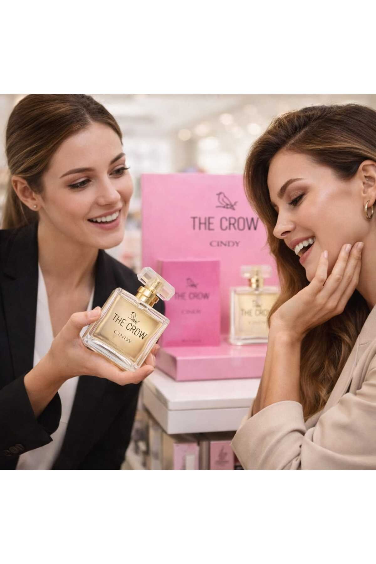 CINDY Kadın Parfümü 100ml EDP Ahududu Yasemin Vanilya & Paçuli Notalı Kalıcı Koku