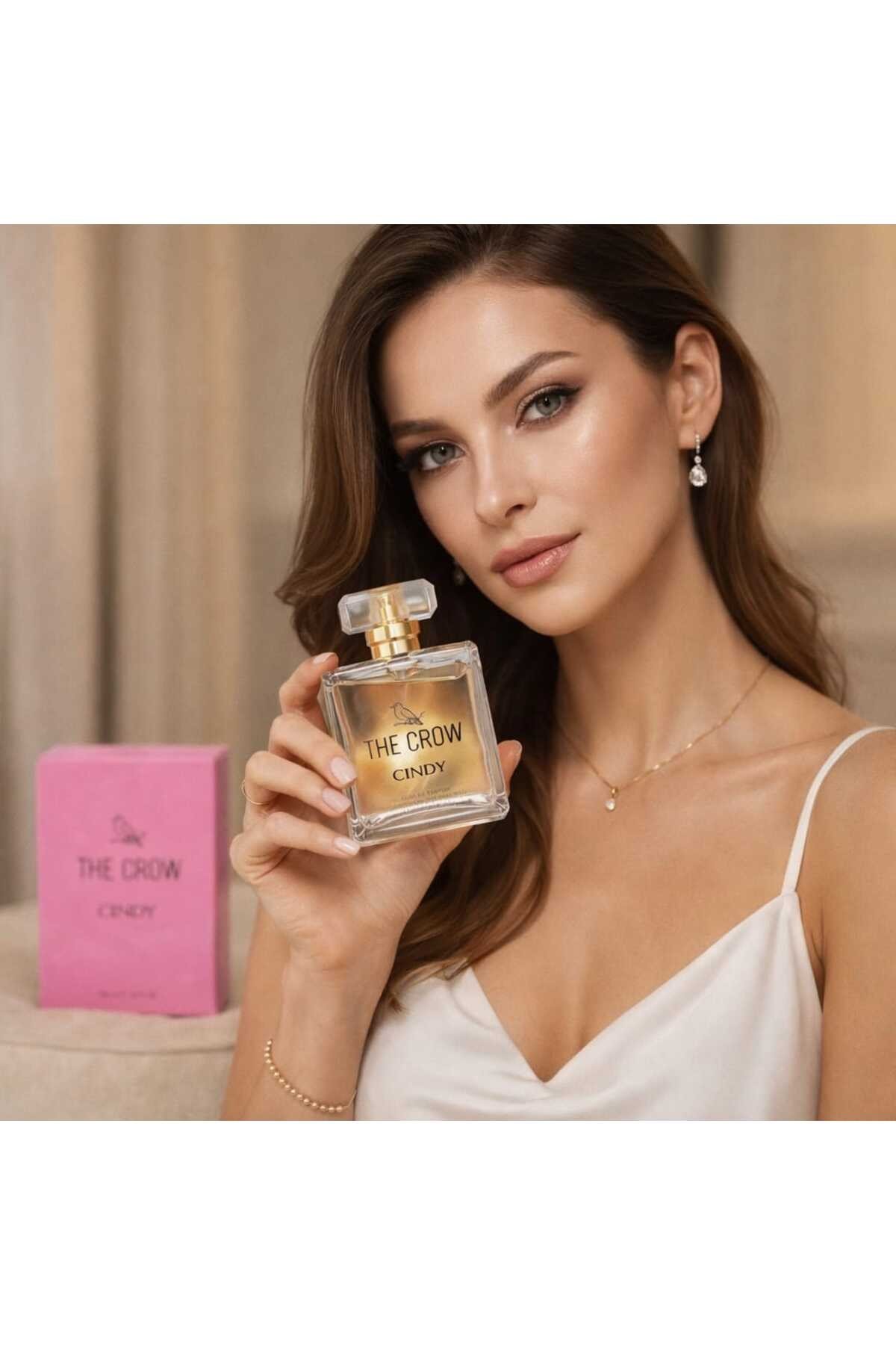 CINDY Kadın Parfümü 100ml EDP Ahududu Yasemin Vanilya & Paçuli Notalı Kalıcı Koku
