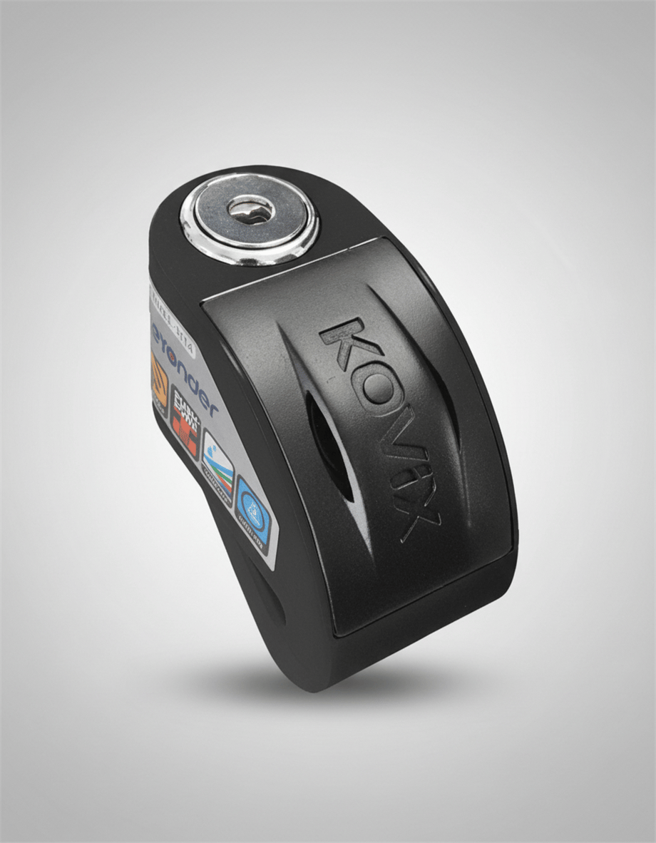 KOVIX KT6/CB-BK ALARMLI DİSK KİLİT SİYAH-90498503