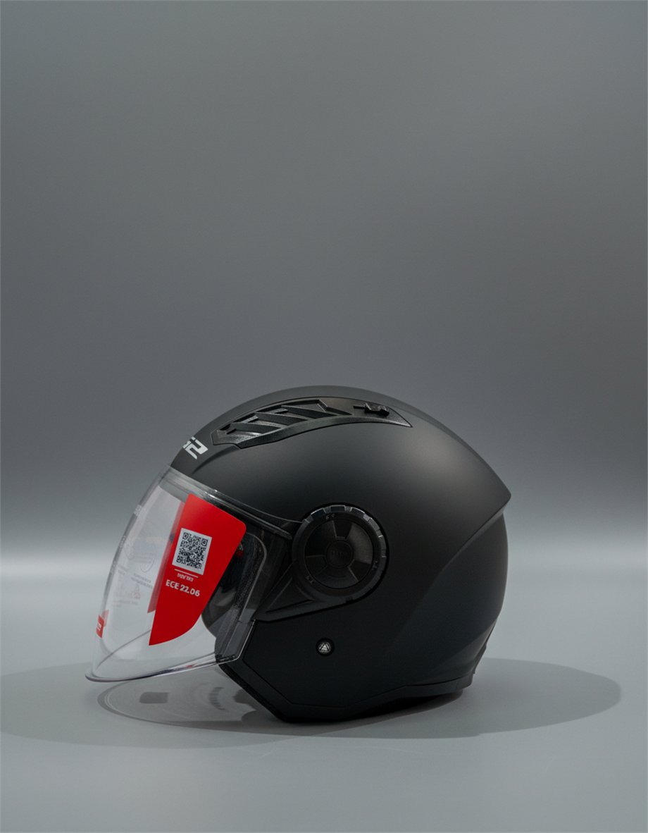 LS2 AIRFLOW 2 MAT SİYAH KASK-90518287