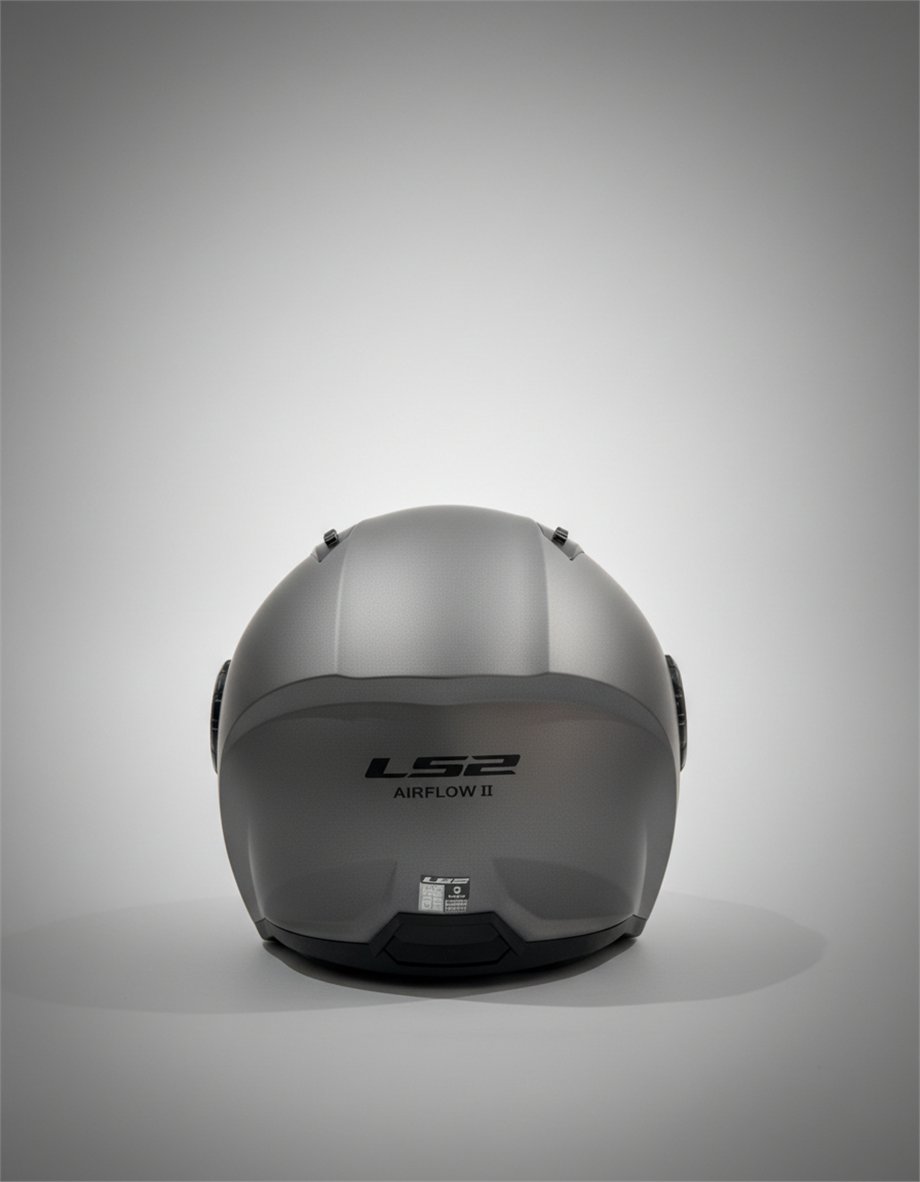 LS2 AIRFLOW 2 MAT TITANIUM KASK-90504006
