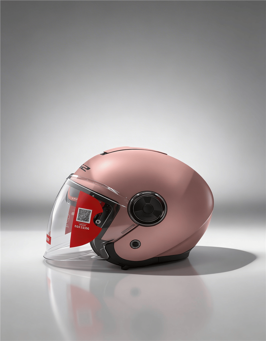 LS2 CLASSY MAT GOLD PEMBE KASK-90508882
