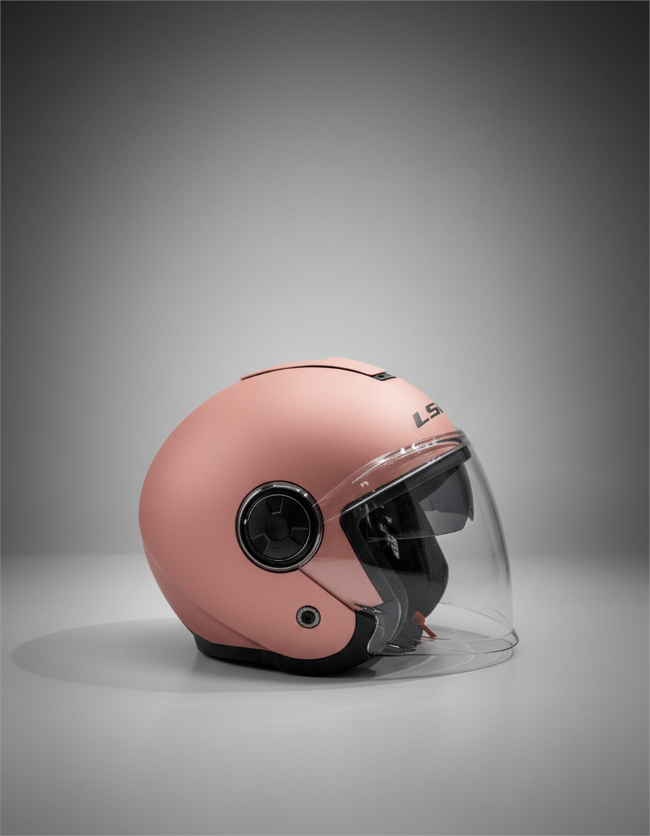 LS2 CLASSY MAT GOLD PEMBE KASK-90508882