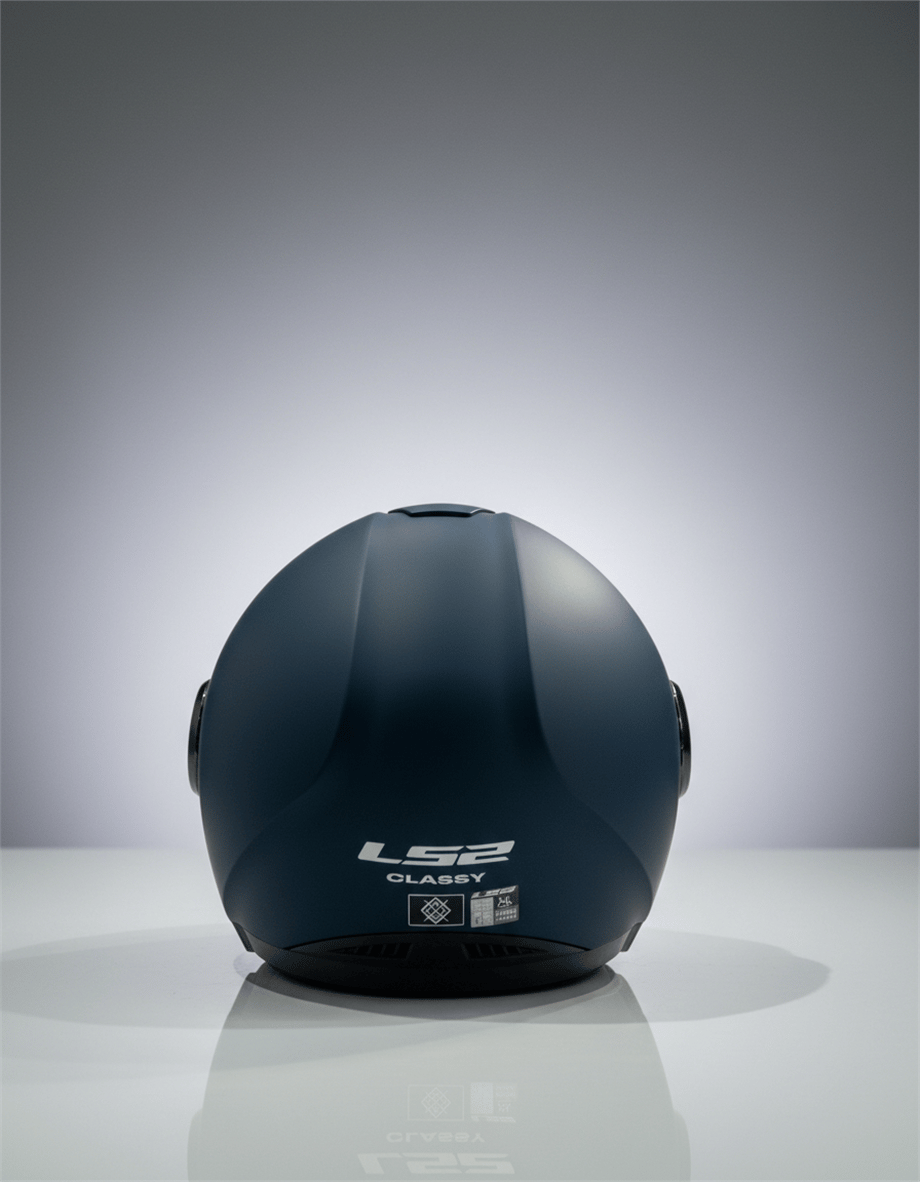 LS2 CLASSY MAT NAVY MAVİ KASK-90508875